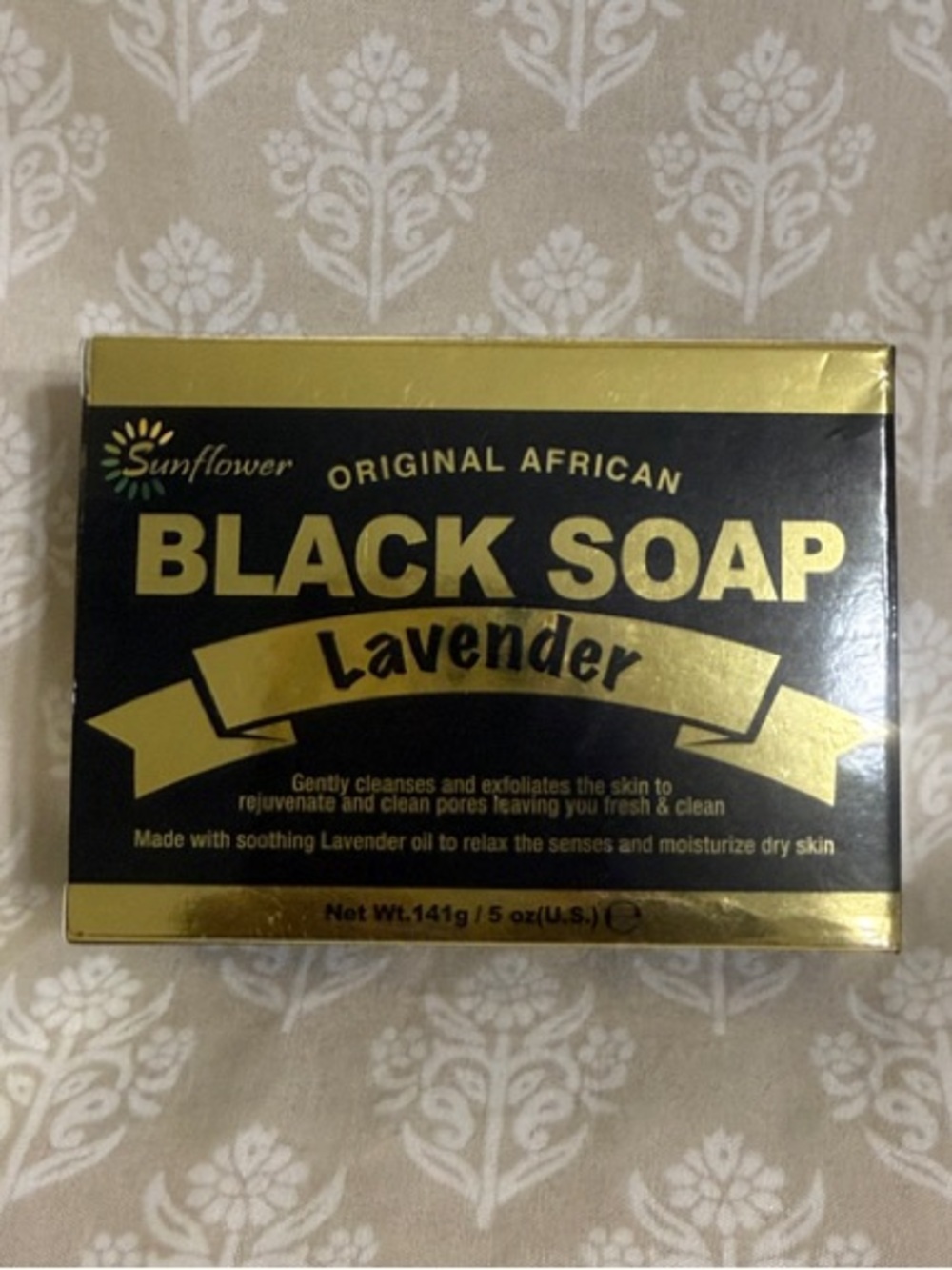 Black Soap Lavender - Lavender Black Soap Bar